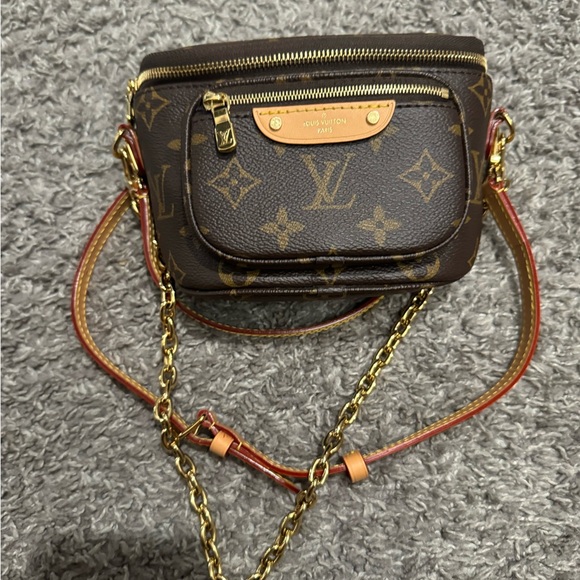 Louis Vuitton Brown Monogram Crossbody Bag - Picture 11 of 13